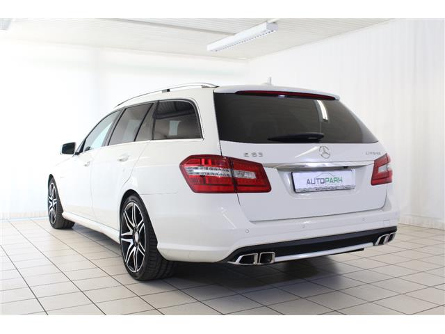 Left hand drive MERCEDES E CLASS E63 AMG 525 